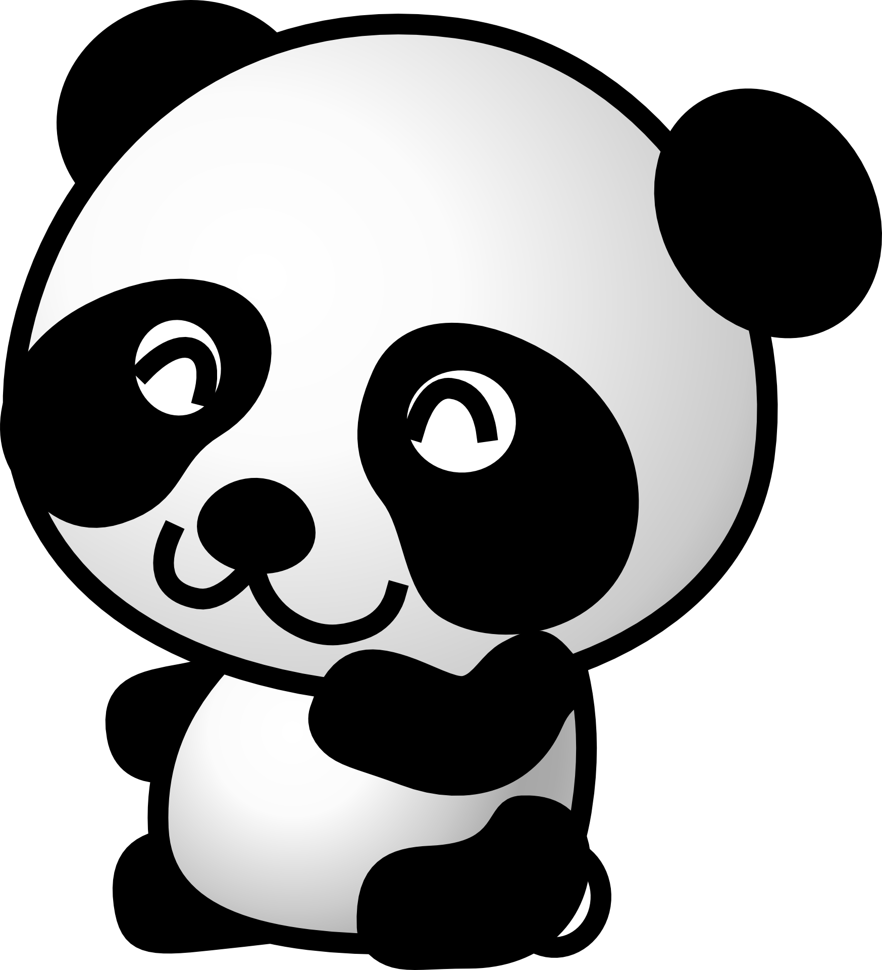 Panda Bear Drawing Free Download On Clipartmag