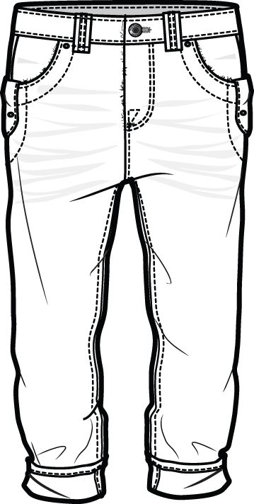 Pants Drawing | Free download on ClipArtMag