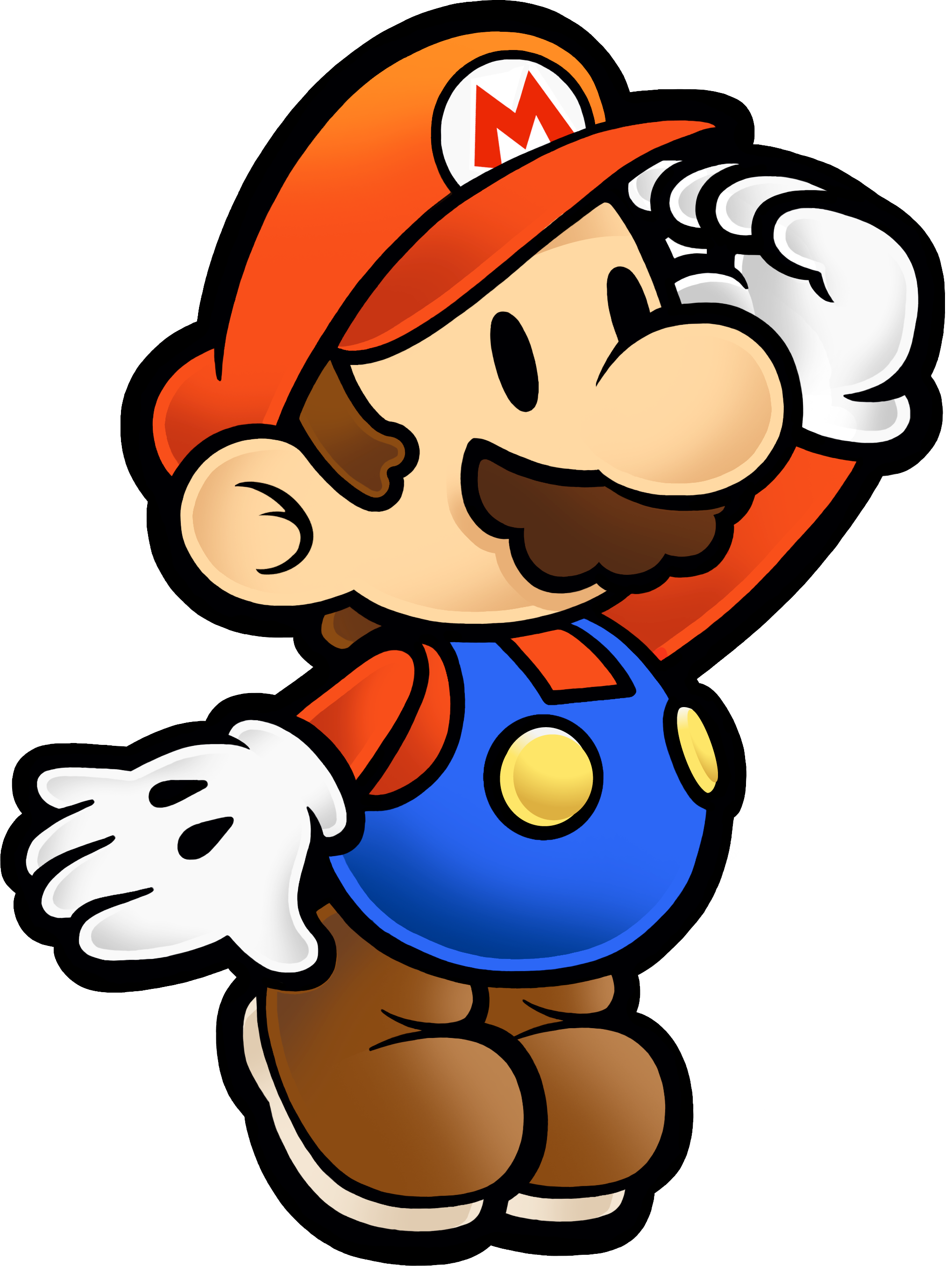 Paper Mario Drawing Free download on ClipArtMag