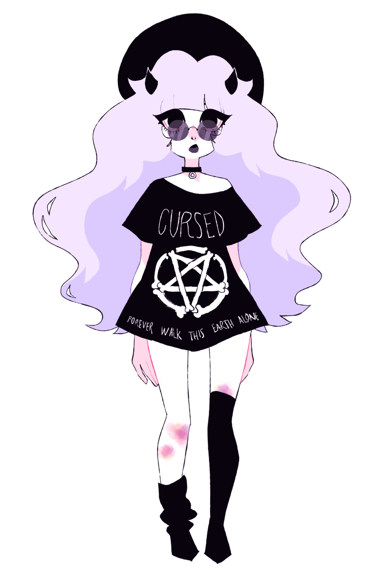 Pastel Goth Drawing | Free download on ClipArtMag