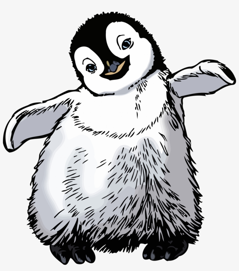 Penguin Feet Drawing Free download on ClipArtMag
