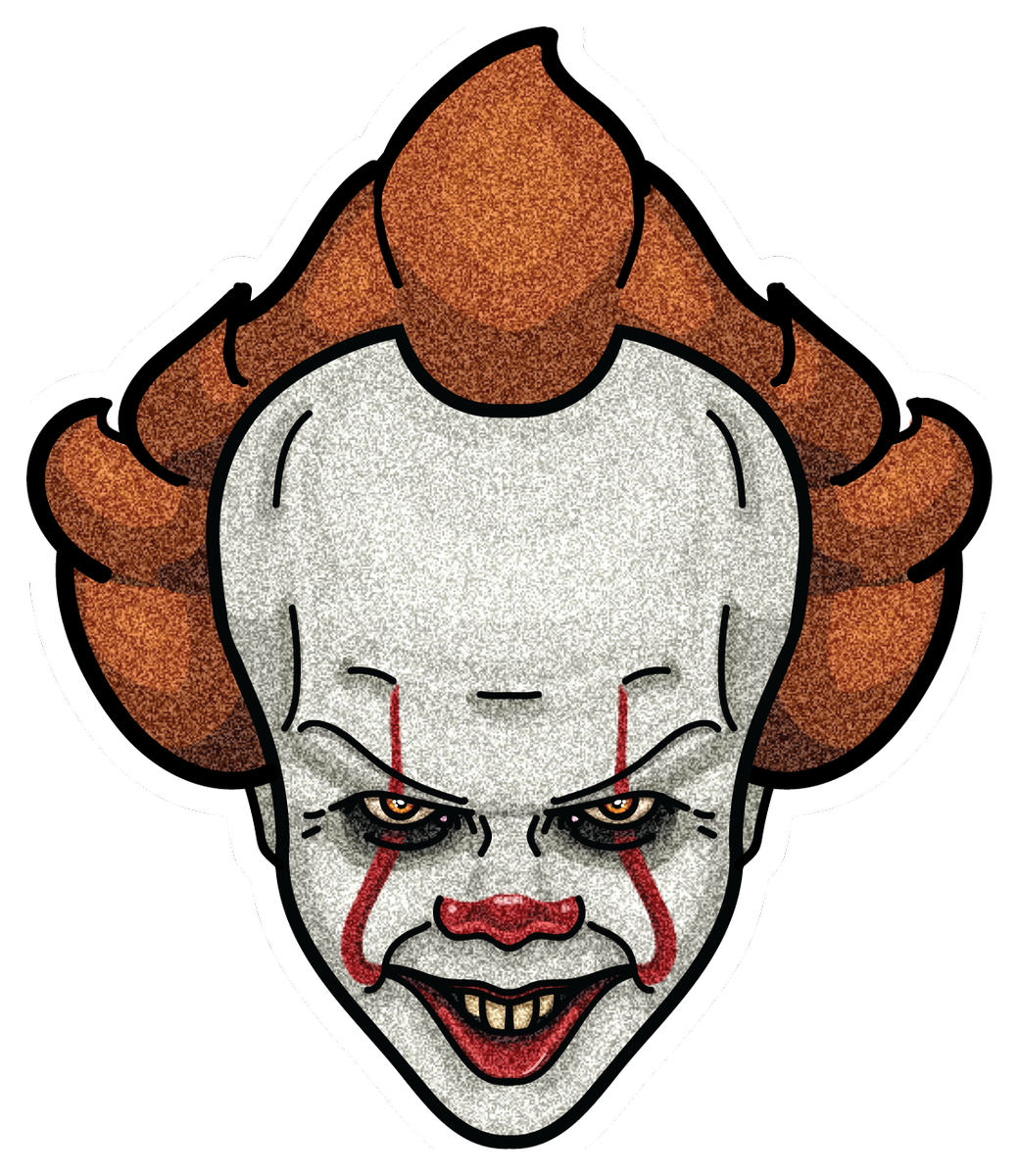 Pennywise The Clown Drawing Free download on ClipArtMag
