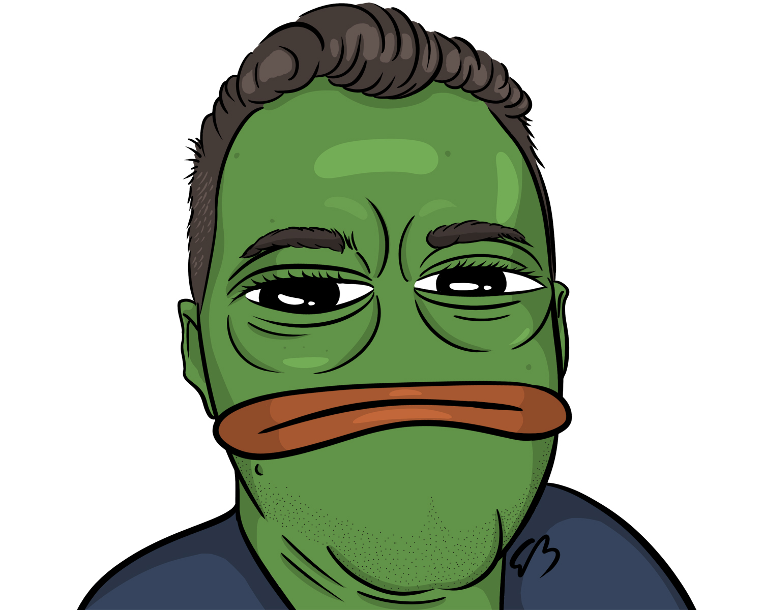 Pepe Frog Drawing