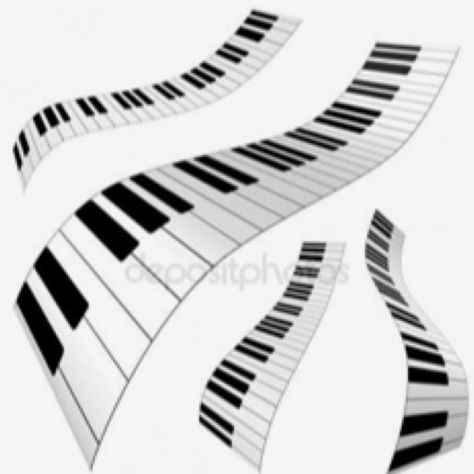 Piano Keys Drawing | Free download on ClipArtMag