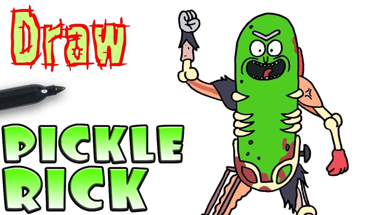 Collection of Pickle rick clipart | Free download best Pickle rick