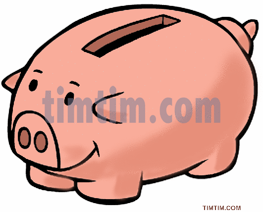 Piggy Bank Drawing | Free download on ClipArtMag