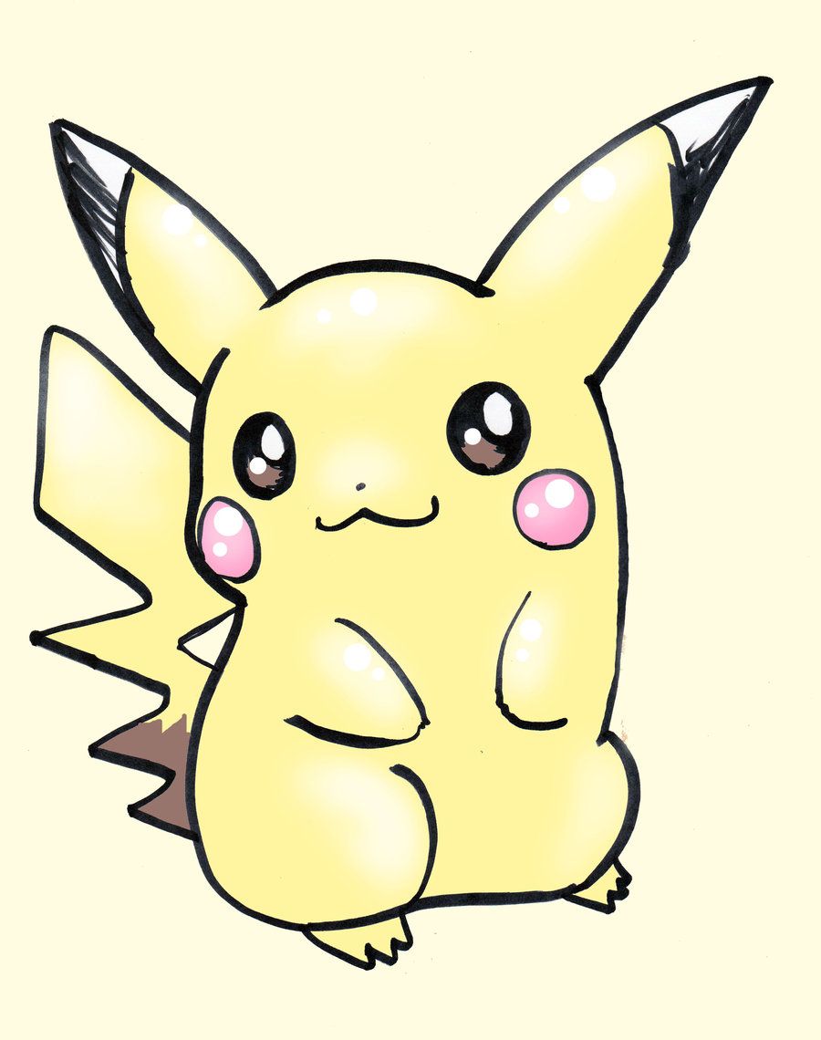 Pikachu Drawing Easy | Free download on ClipArtMag