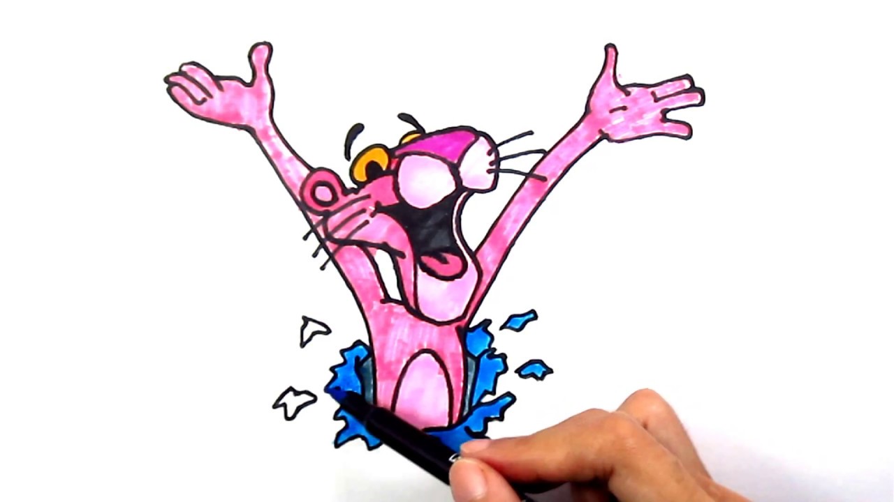 Pink Panther Drawing | Free download on ClipArtMag