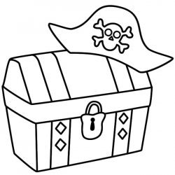 Pirate Treasure Chest Drawing | Free download on ClipArtMag