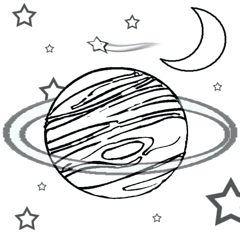 Planets Drawing For Kids 