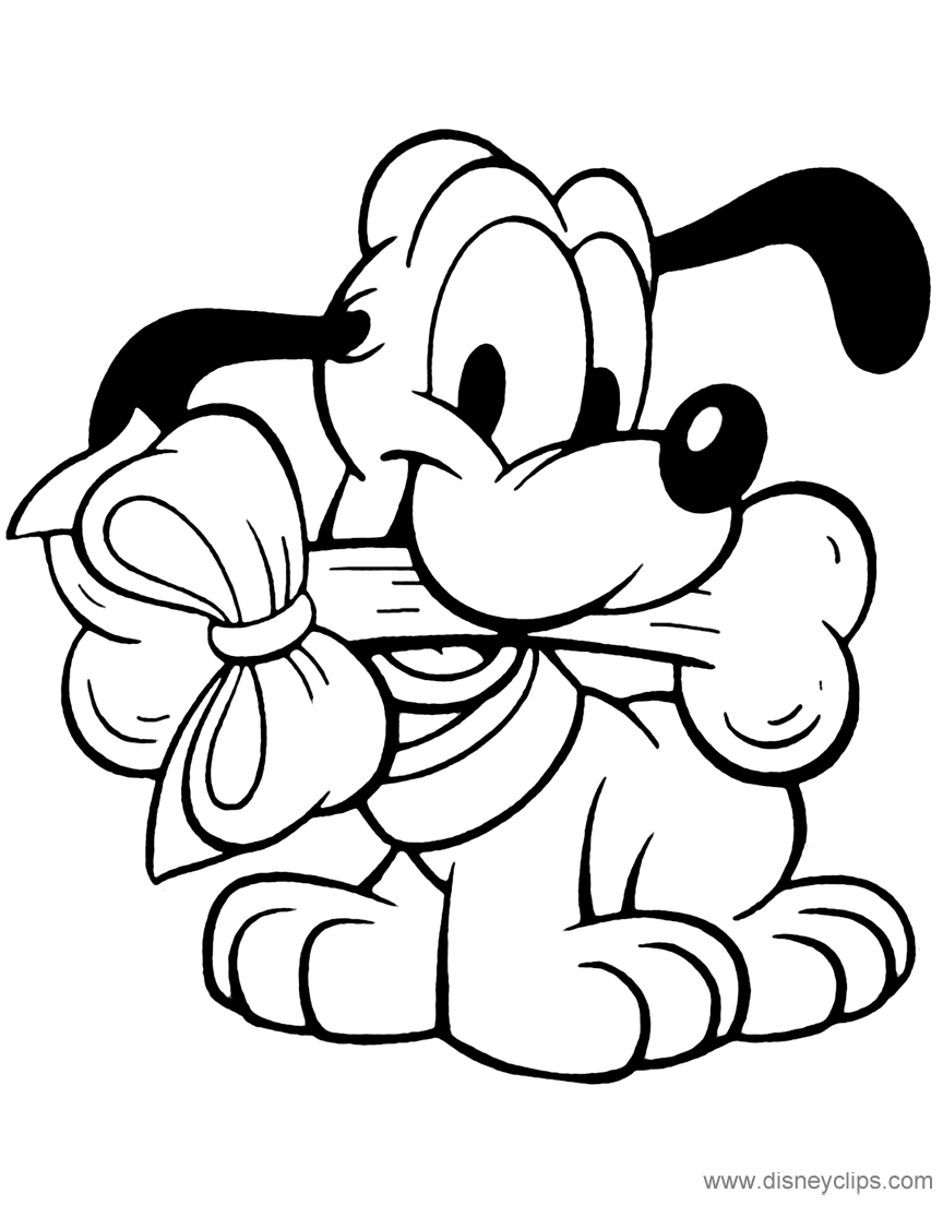Pluto Disney Drawing Free download on ClipArtMag