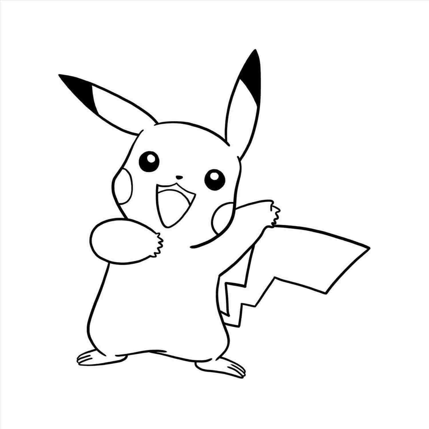 Simple Drawings Of Pokemon Sketch for Kindergarten