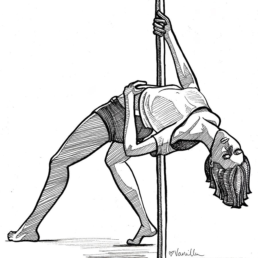 Pole Dancer Drawing | Free download on ClipArtMag