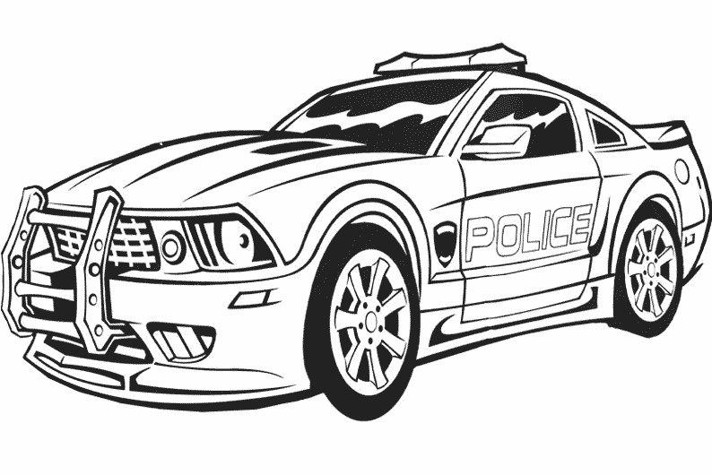 Police Car Drawing | Free download on ClipArtMag