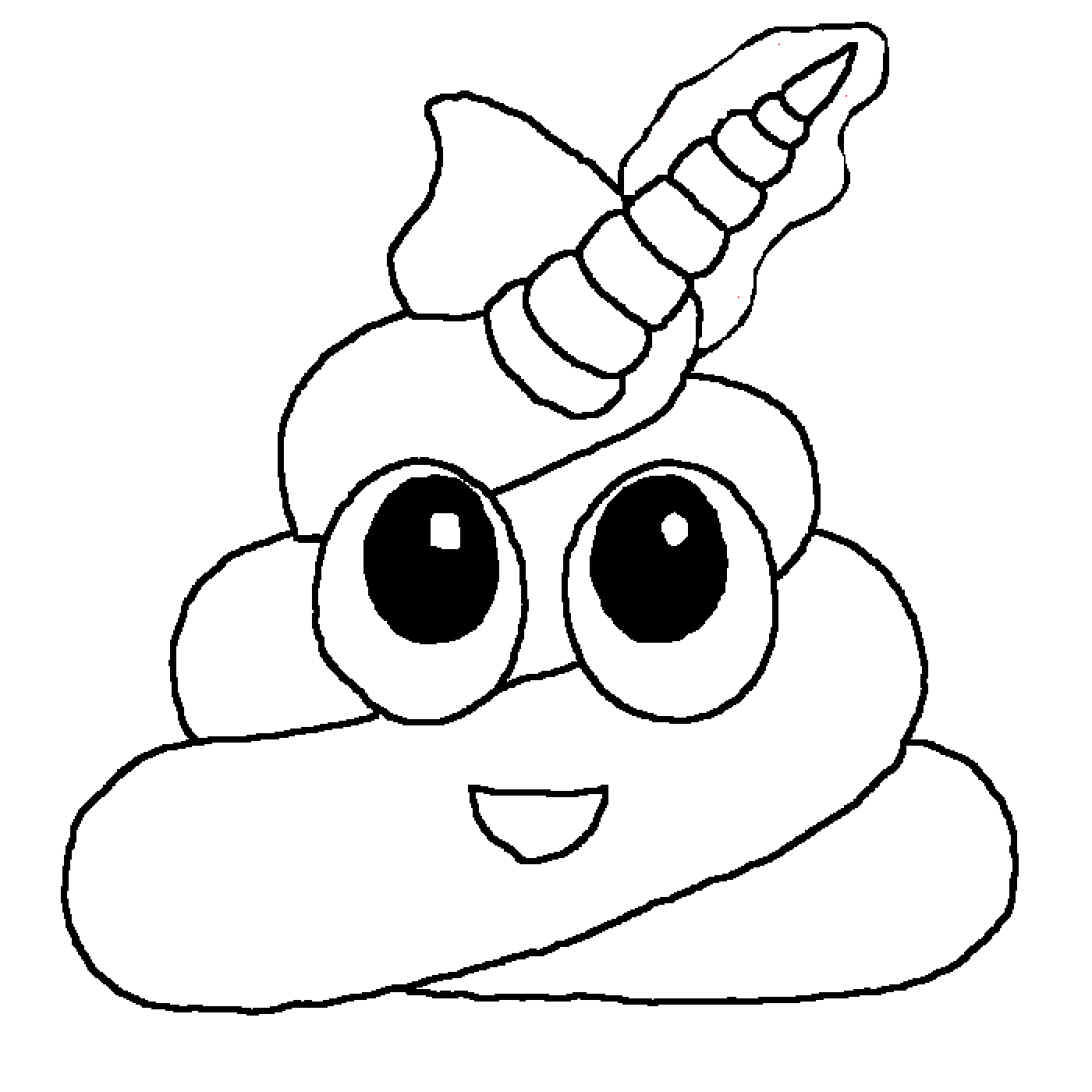 Poop Emoji Drawing | Free download on ClipArtMag