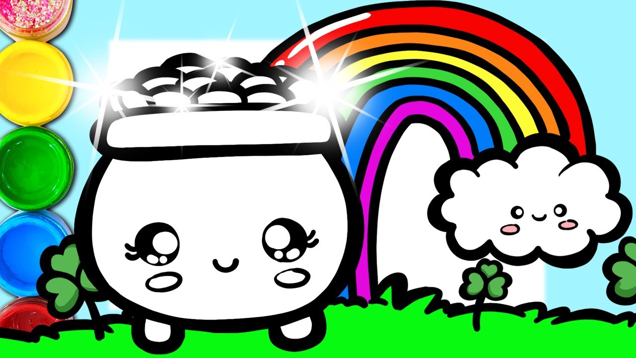 Pot Of Gold Drawing | Free download on ClipArtMag