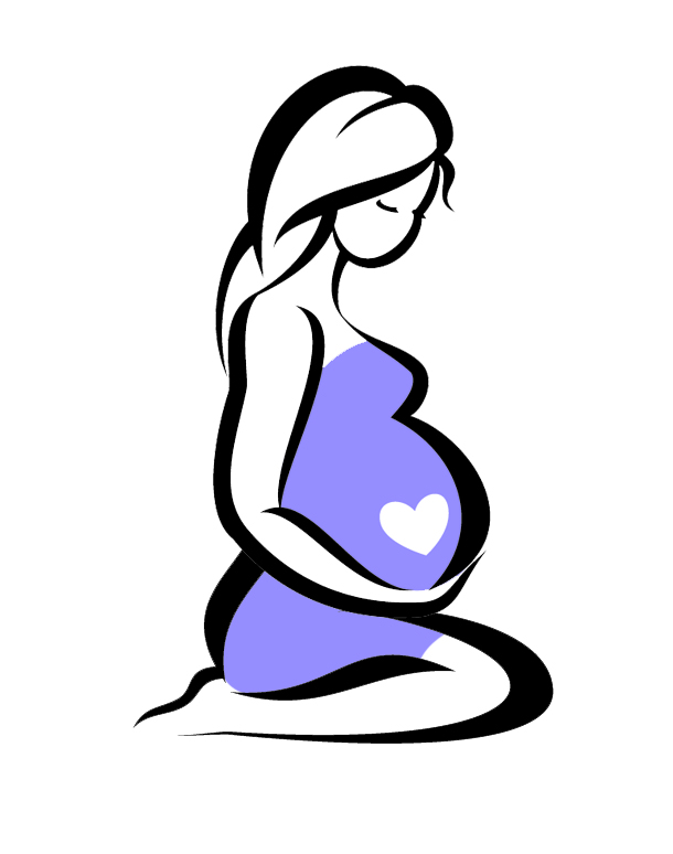 Pregnant Drawing | Free download on ClipArtMag