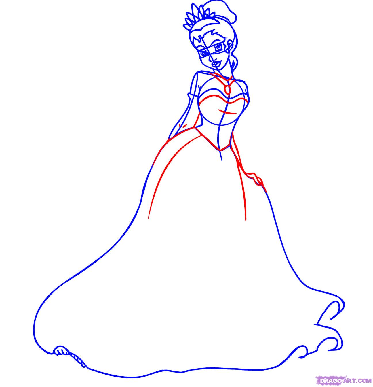 Princess And The Frog Drawings Free download on ClipArtMag