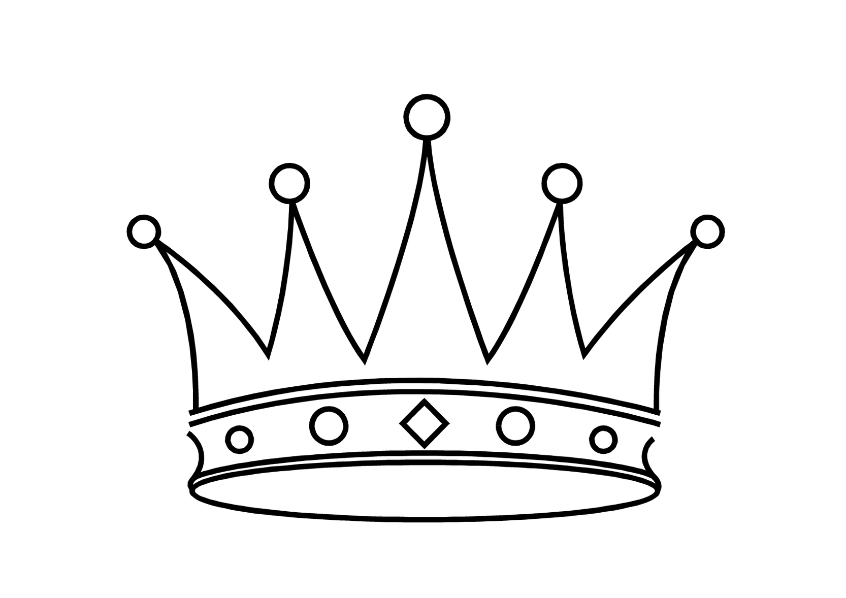 Princess Crown Drawing | Free download on ClipArtMag