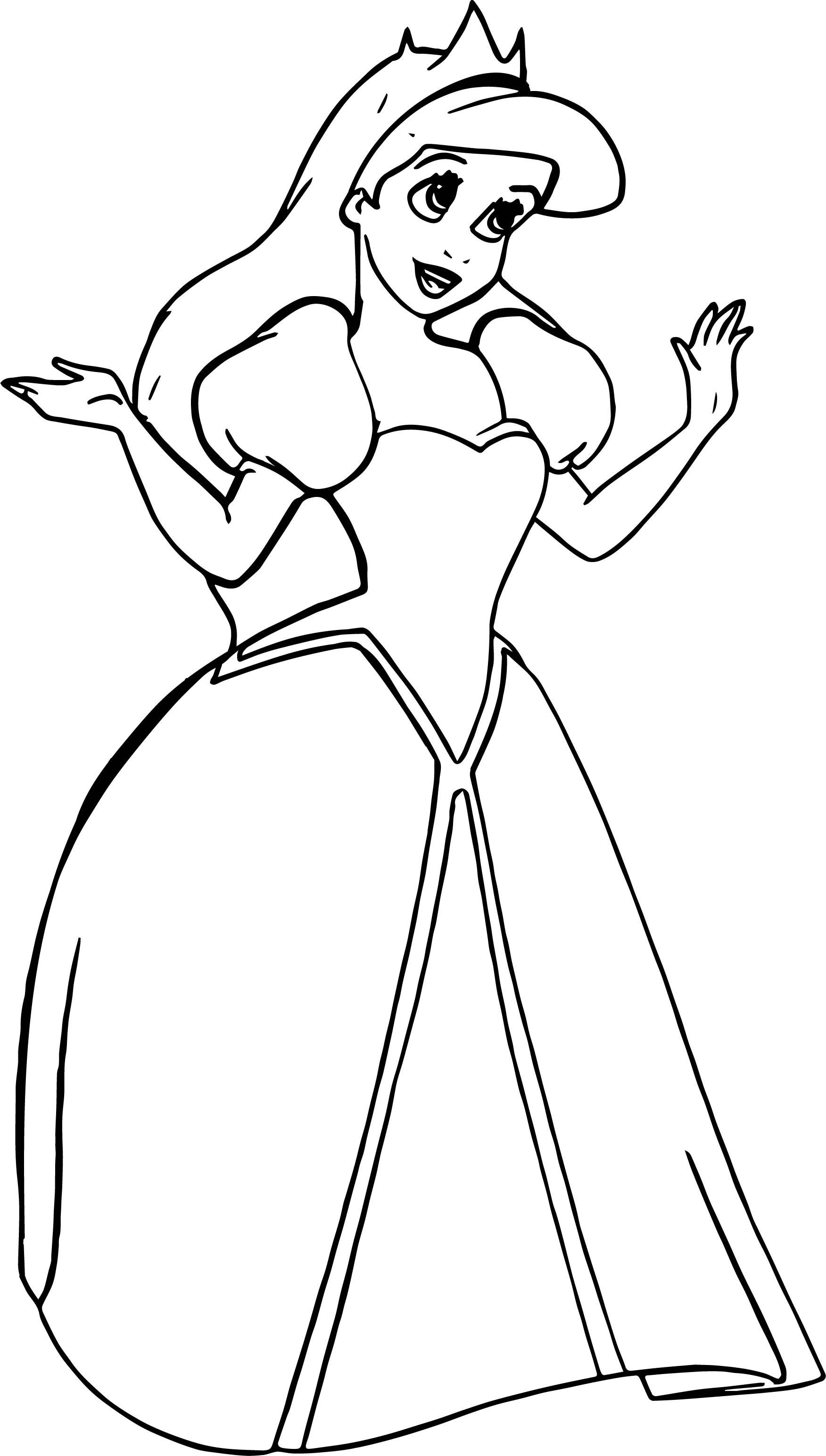 Princess Dress Drawing | Free download on ClipArtMag