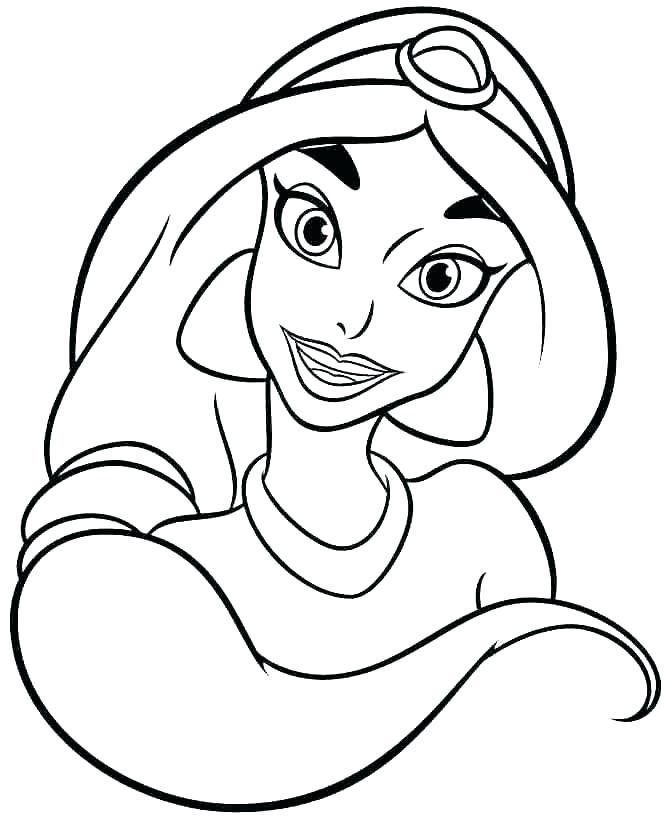 Princess Jasmine Drawing | Free download on ClipArtMag