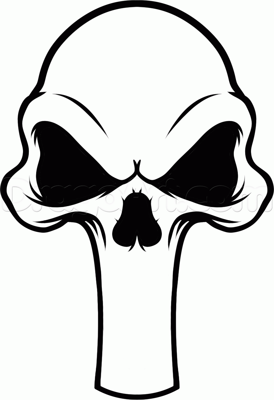 Collection of Punisher skull clipart | Free download best Punisher