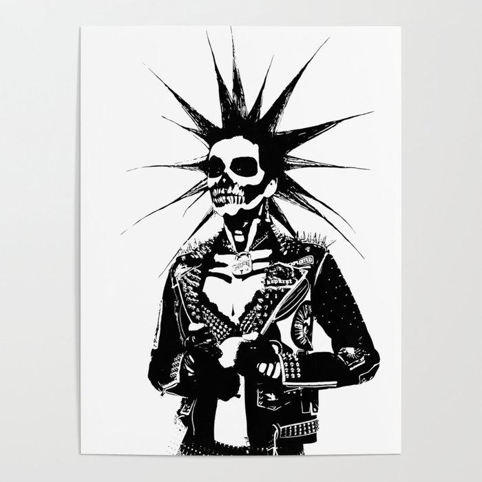 Punk Girl Drawing Free download on ClipArtMag