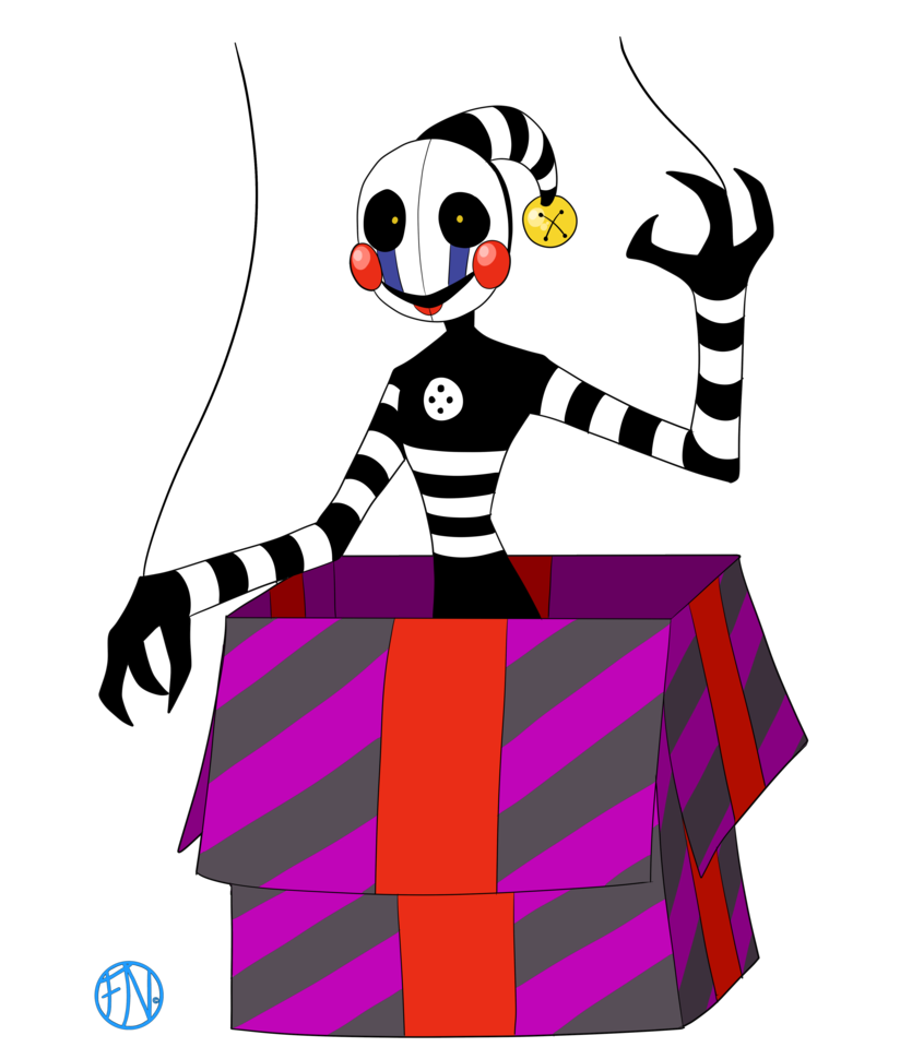 Puppet Fnaf Drawing Free download on ClipArtMag