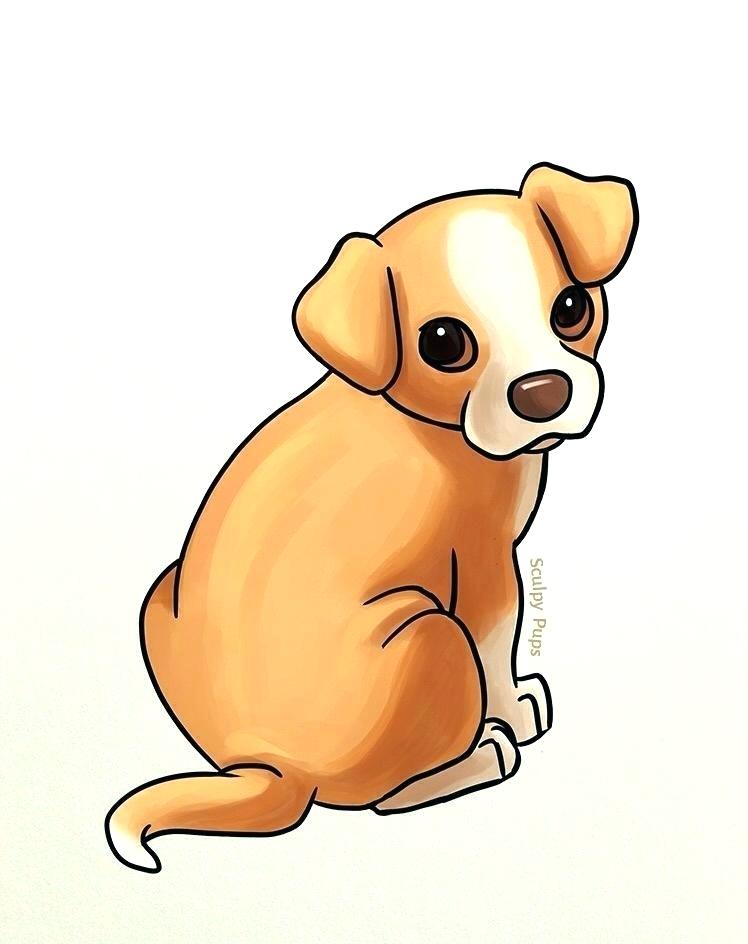 Puppy Line Drawing | Free download on ClipArtMag