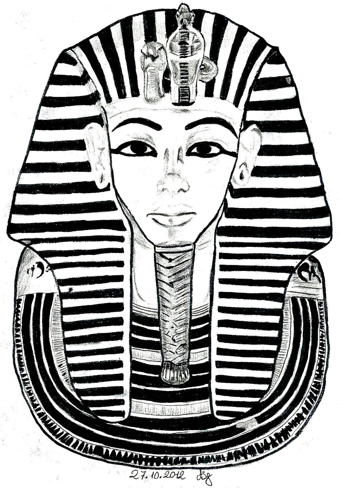Queen Hatshepsut Drawing Free download on ClipArtMag