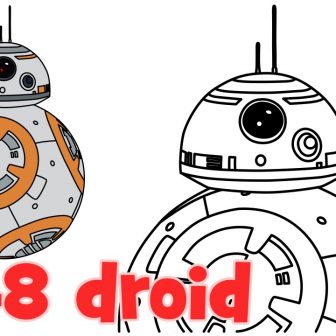 R2d2 Line Drawing | Free download on ClipArtMag