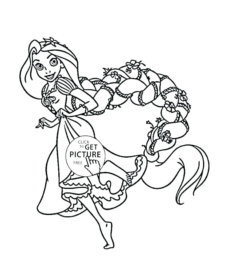 Coloring Rapunzel : Rapunzel wedding ceremony coloring potatoes | a 12