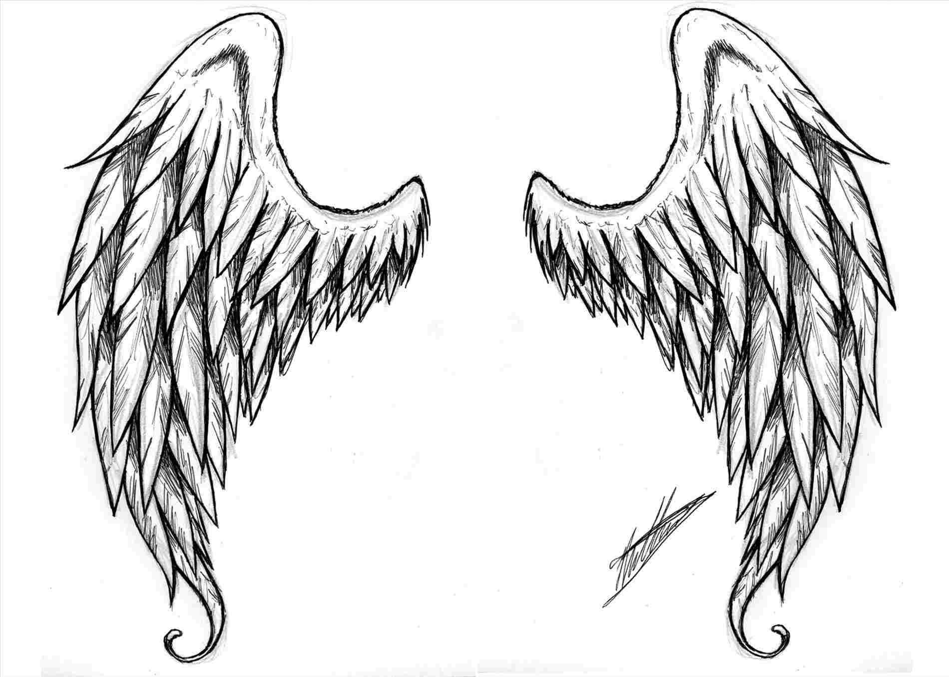 Realistic Angel Drawing Free download on ClipArtMag