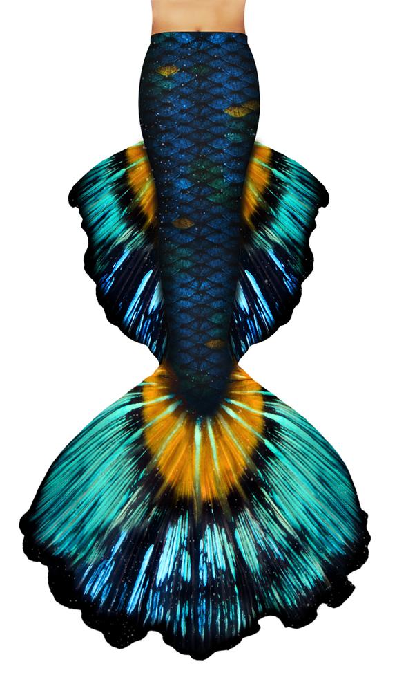 mermaid tail tails realistic betta silicone drawings mermaids thank clipartmag recreating fabric fin archives swimmable