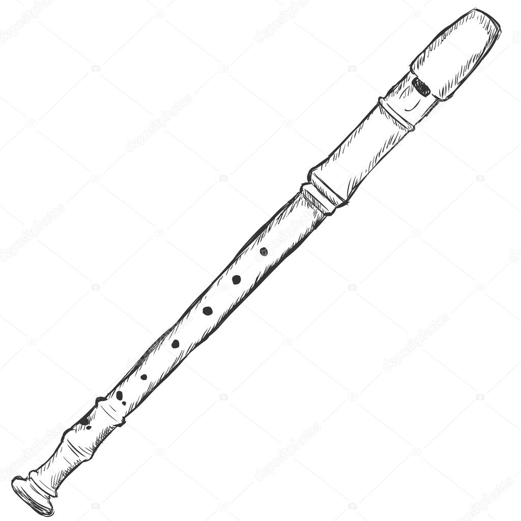 Recorder Drawing Free download on ClipArtMag
