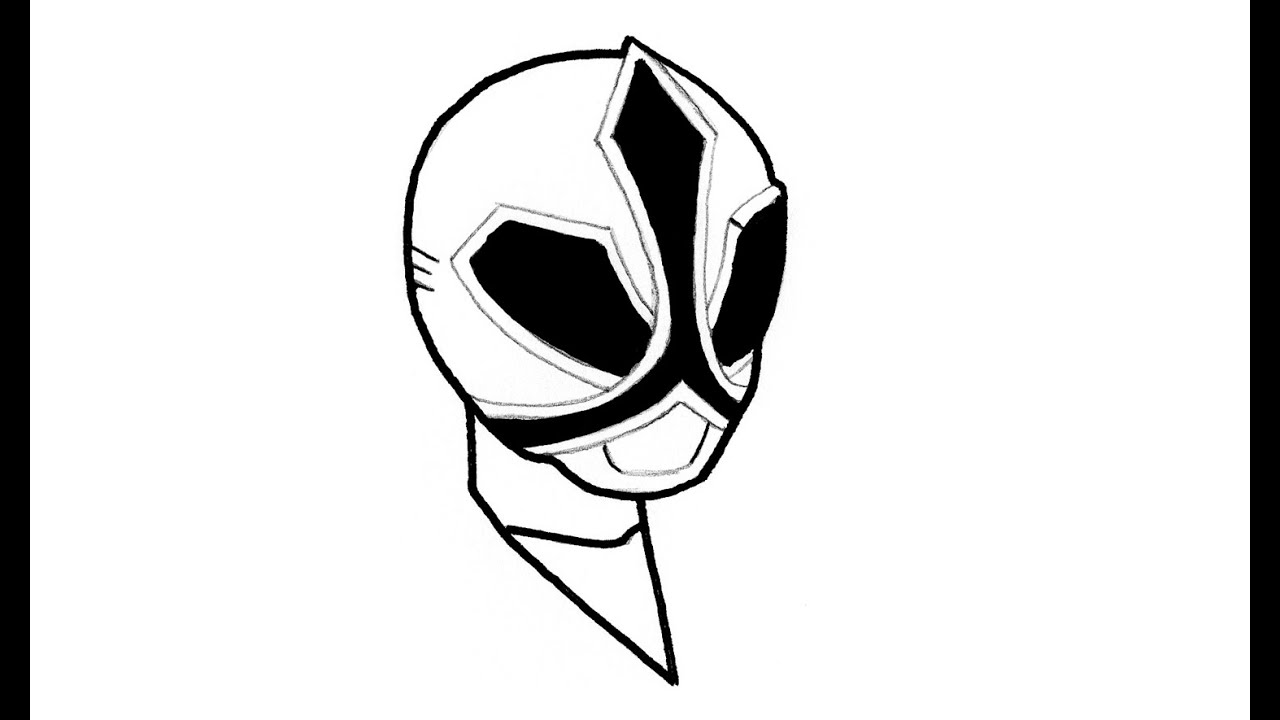 Red Power Ranger Drawing | Free download on ClipArtMag