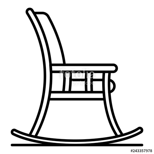 Rocking Chair Drawing | Free download on ClipArtMag