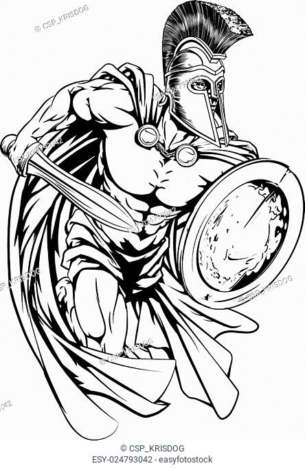 Roman Warrior Drawing | Free download on ClipArtMag