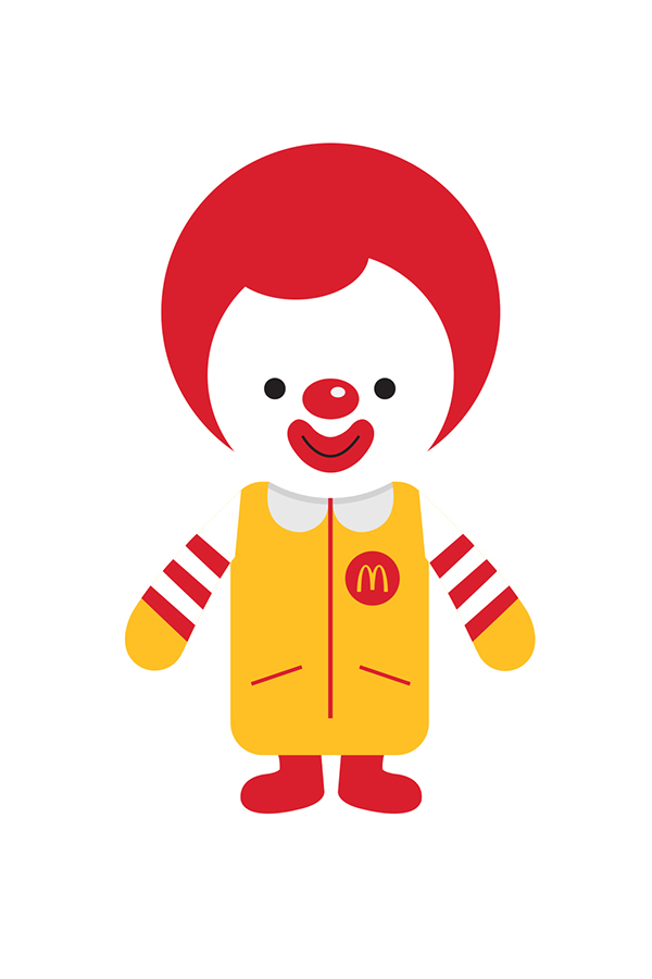 Ronald Mcdonald Drawing Free download on ClipArtMag