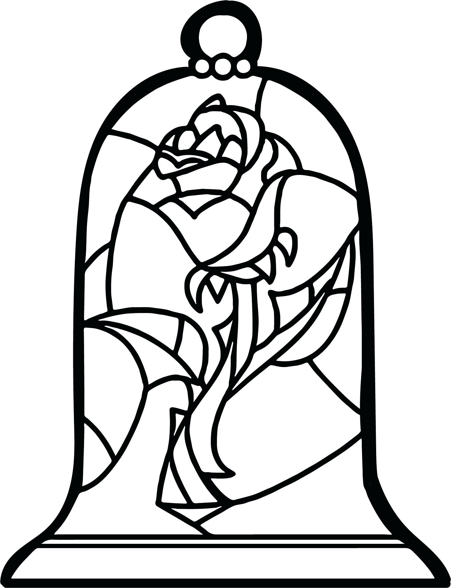 rose-from-beauty-and-the-beast-drawing-free-download-on-clipartmag