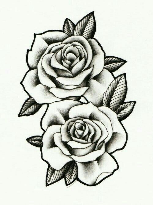 Rose Head Drawing Free download on ClipArtMag