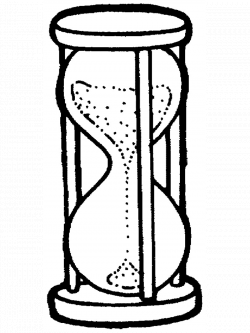 Sand Clock Drawing | Free download on ClipArtMag