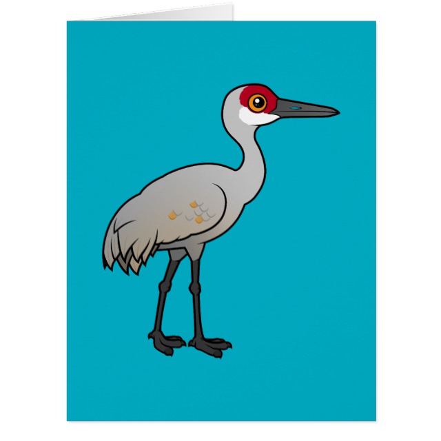 Sandhill Crane Drawing Free download on ClipArtMag