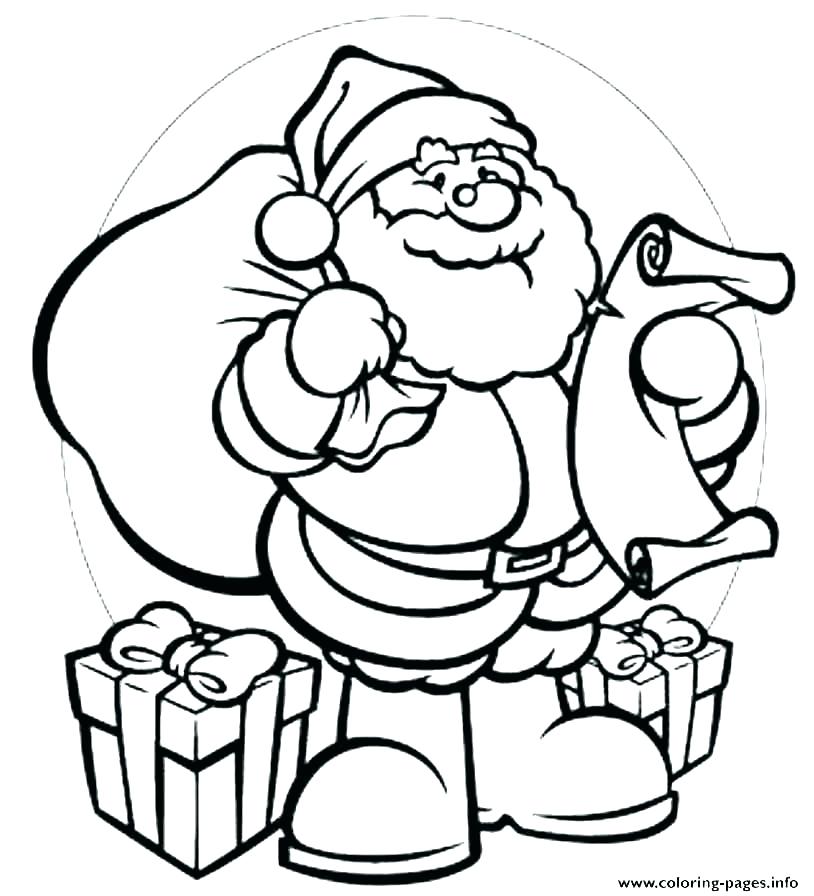 Santa Claus Pencil Drawing Free download on ClipArtMag