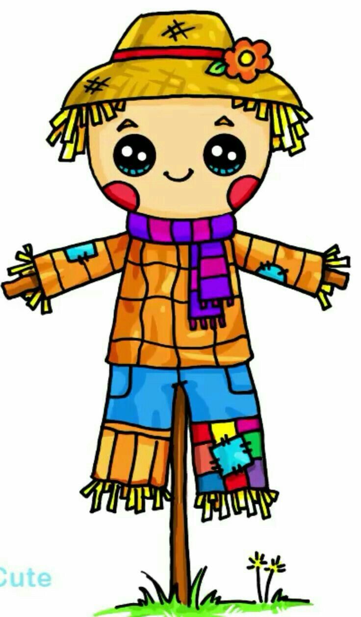Scarecrow Drawing Free Download On ClipArtMag