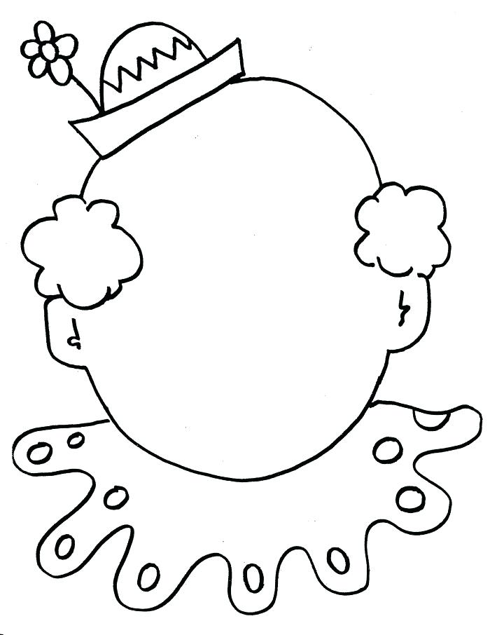 Scary Clown Face Drawing Free Download On ClipArtMag