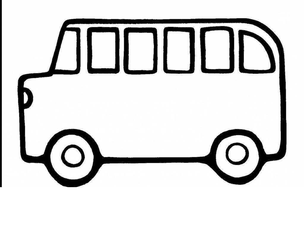 School Bus Line Drawing | Free download on ClipArtMag