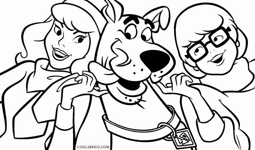 Scooby Doo Face Drawing | Free download on ClipArtMag