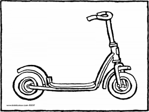 Scooter Drawing | Free download on ClipArtMag