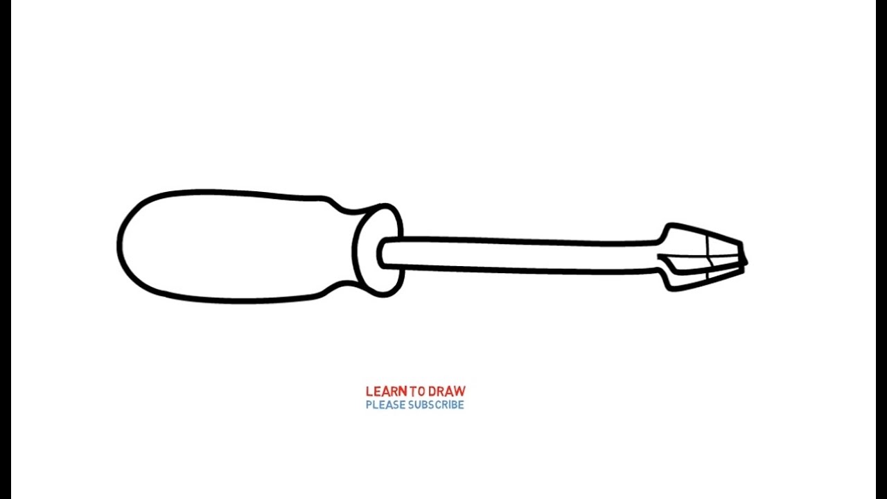 Screwdriver Drawing | Free download on ClipArtMag